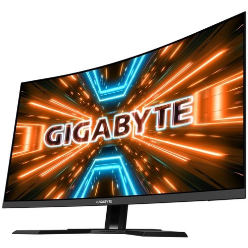 Gigabyte Technology G32QC A Gaming Monitor 32″ QHD (2560×1440, 16:9, VA Panel, 165Hz, Curved Display), Black [Energy Class G]