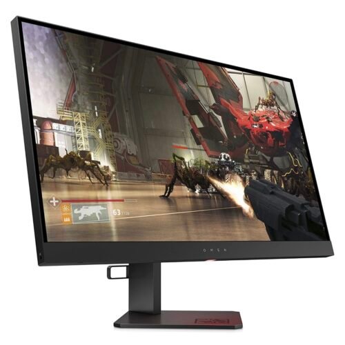 HP OMEN X 27 Gaming Monitor, 27 Inch 240Hz QHD 2k (2560x1440p) HDMI, Displayport, AMD FreeSync (6FN07AA) [Energy Class G]