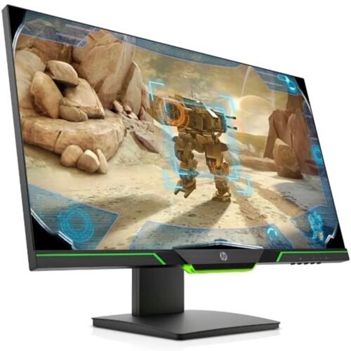 HP 27xq monitor gaming display (27 inch display, QHD, 144Hz, AMD FreeSync Premium, DisplayPort, HDMI, 1ms response time, height adjustable) black [Energy Class G]