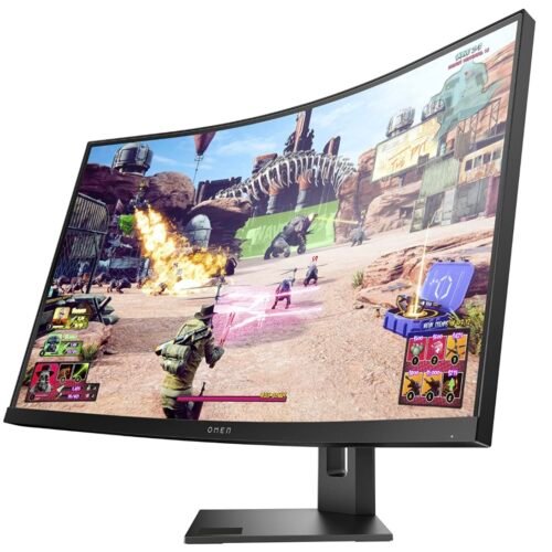 HP OMEN 27c Gaming Monitor 27″ HDR QHD with LED Backlight (HDMI/DisplayPort, 2560×1440, 16:9, 240Hz, 1ms, AMD FreeSync 2.0) [Energy Class G]