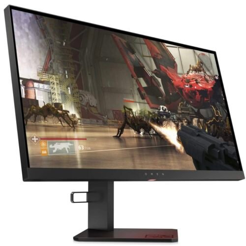 HP OMEN X 25f Gaming Monitor, 24.5 Inch 240Hz Full-HD (1920x1080p) HDMI, Displayport, AMD FreeSync, Nvidia GSync (4WH47AA) [Energy Class F]