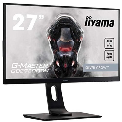 iiyama G-MASTER GB2730QSU-B1 LED display 68.6 cm (27″) 2560 x 1440 pixels Quad HD Black [Energy Class G]