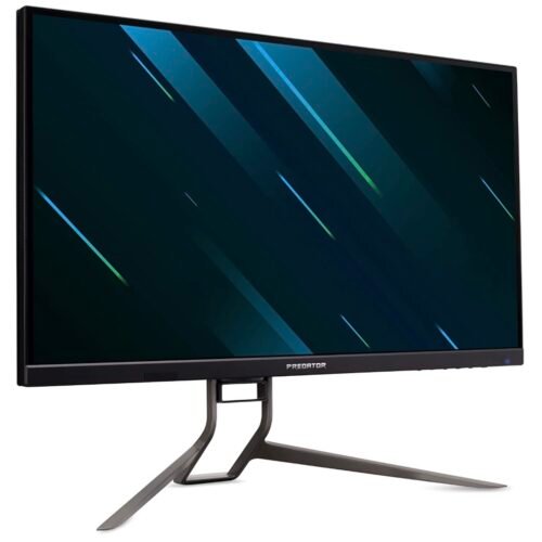 Acer Predator XB323QKNV Gaming Monitor 31.5″ (80cm screen) 4K (UHD), 144Hz, 1ms (G2G), 2xHDMI 2.1, DP 1.4, Height adjustable, G-sync compatible, DP AdaptiveSync, HDMI VRR, black [Energy Class G]