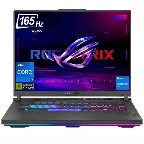 ASUS ROG Strix G16 Gaming Laptop, 16″ WUXGA 165Hz, GeForce RTX 4060 140W, 13th Gen Intel 14-Core i7-13650HX, 64GB DDR5, 2TB PCIe SSD, TB 4, 4-Zone RGB, WiFi 6E, US Version KB, Win 11 Pro