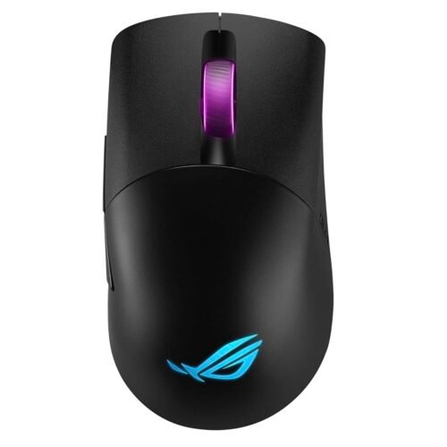 ASUS ROG Keris Wireless Gaming Mouse (wireless or wired to use, 16,000 dpi, 400 ips, 1000 Hz samp speed light, Aura RGB lighting)