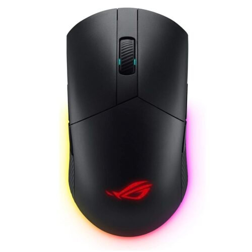 ASUS ROG Pugio II Wireless Gaming Mouse (both hands, programmable keys, 16,000 DPI, Aura Sync RGB lighting) black