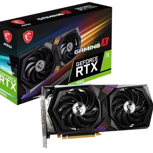 MSI GeForce RTX 3060 GAMING X 12G, Gaming Graphics Card – RTX 3060