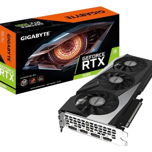 Gigabyte GeForce RTX 3060 Gaming OC 12GB V2 LHR Graphics Card, GV-N3060GAMING OC-12GD V2, Multiple Colors